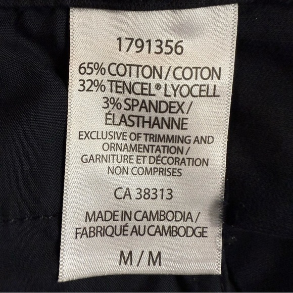 Kersh Woven Utility Skirt with Belt | Black - Picture 9 of 12